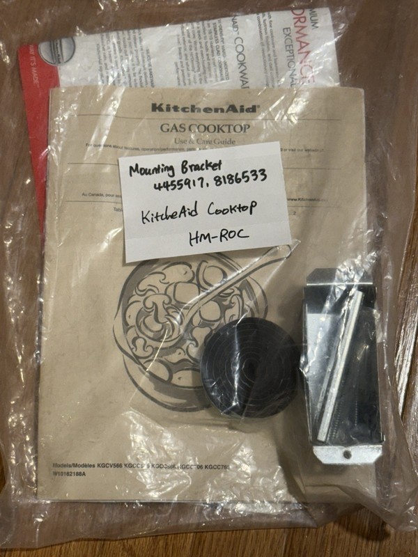 Mounting hardware kit for KitchenAid KGCV566MMT00 Cooktops HM-ROC gallery