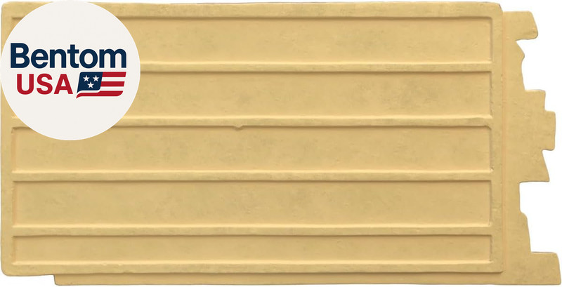 Everstone Acadia Ledge Faux Stone Panel, 49"W X 25 1/2"H X 1 1/4"D, Ocean Floor gallery