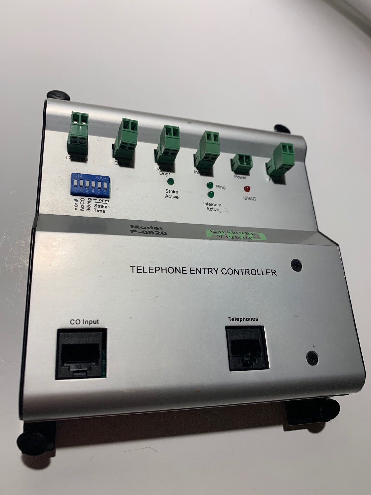 CHANNEL VISION TELEPHONE ENTRY CONTROLLER P-0920 gallery