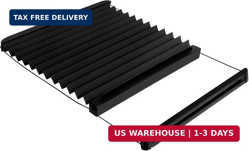 RV Thin Pleated Shade Replacement Compatible with Lippert Prepped Entry Doors/Th gallery