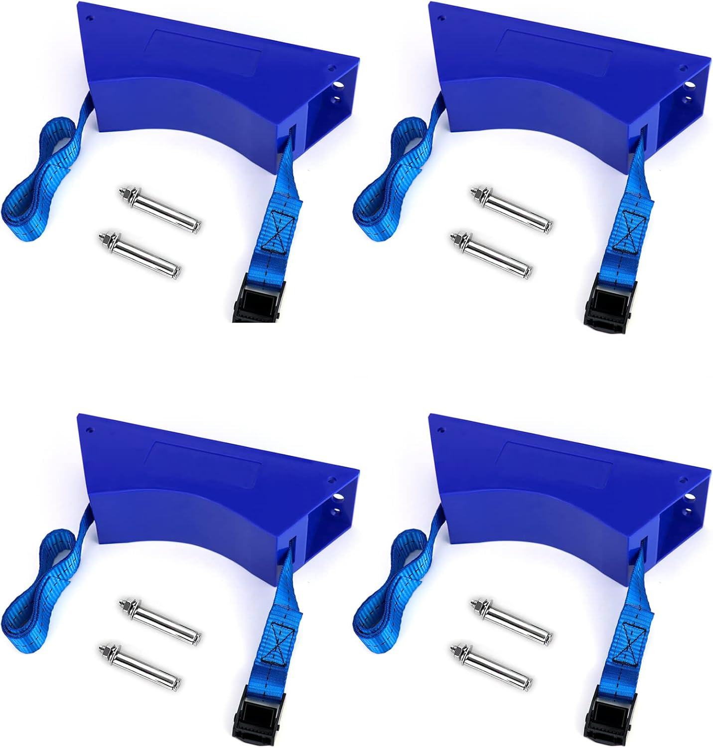 4 Pack Cylinder Wall Mount Bracket 4-12in Tank Holder Strap for Gas Bottles Labs gallery