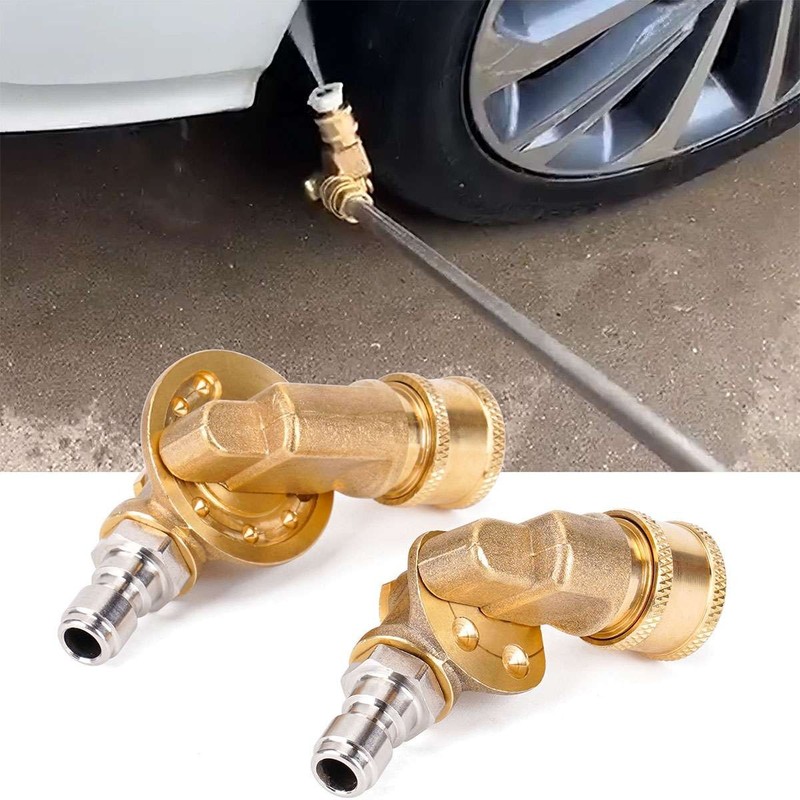 Brass Connect 1/4" Replacement Power Washer Spray Nozzle Pressure Washing Tip gallery