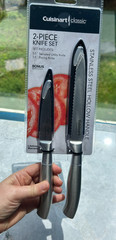 Cuisinart Classic Two Piece Knife Set 5.5″ Utility & 3.5″ Paring New