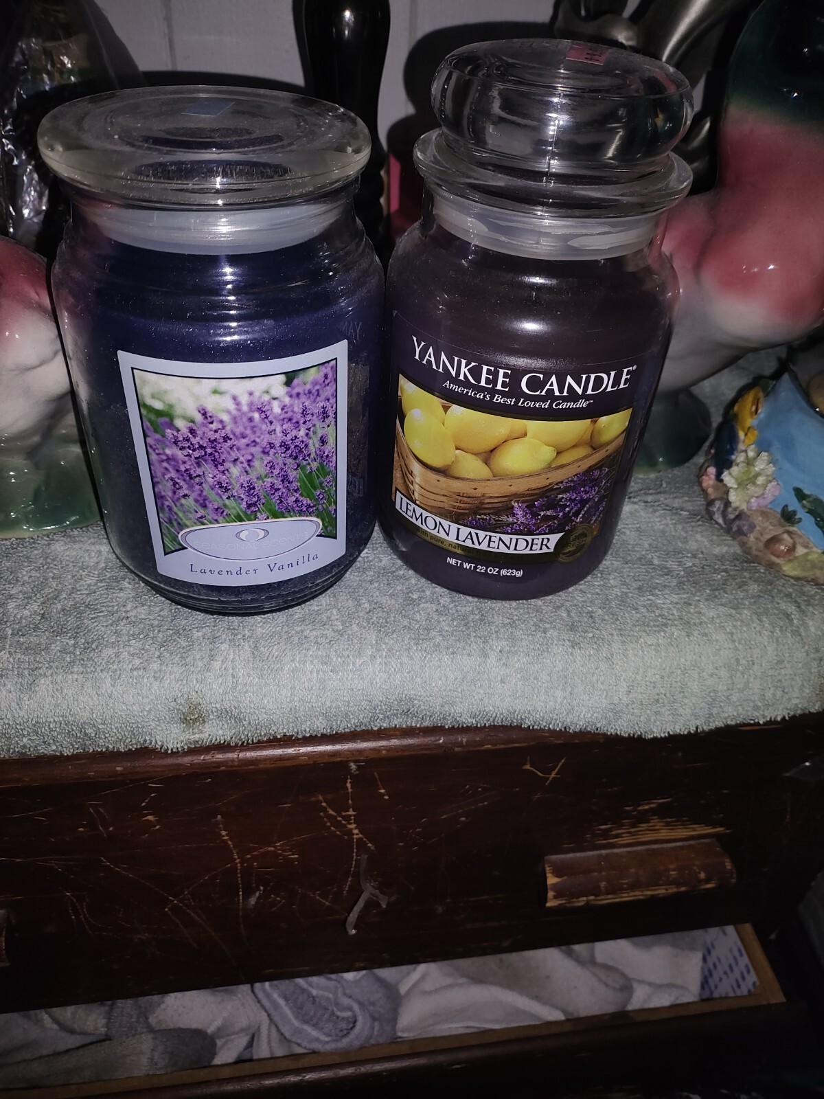 New Yankee Candle Lavender Vanilla Large Jar Candle 22 oz gallery