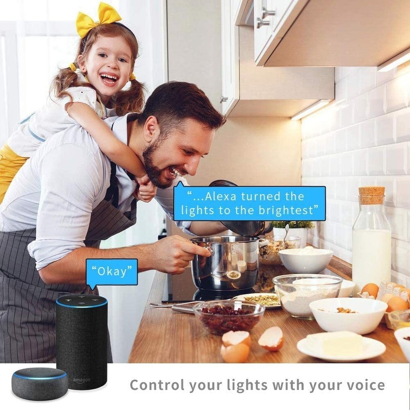 2 Pack E12 LED Light Bulb Compatible w/Google Siri Alexa 2 5W, Rgbcw gallery