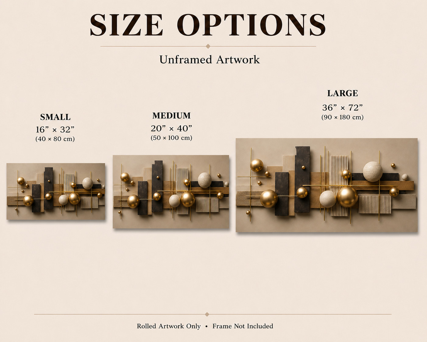 Abstract Gold and Beige Geometric Canvas Wall Art Modern Luxury Neutral Home Off gallery