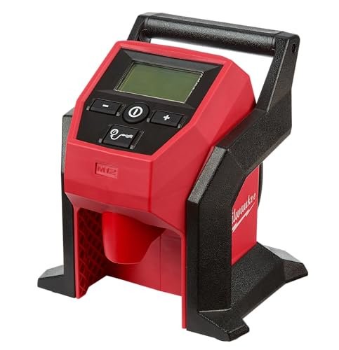 Milwaukee 2475-20 M12 Compact Inflator Cordless 12V Tire Air Compressor Tool gallery