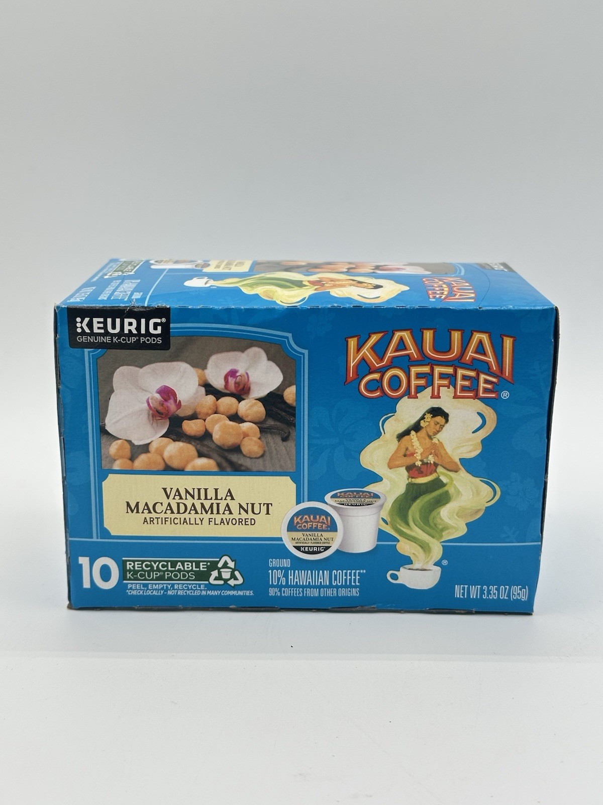 Kauai Coffee Vanilla Macadamia Nut K-cup Coffee 10 Count BB Sept 2026 gallery