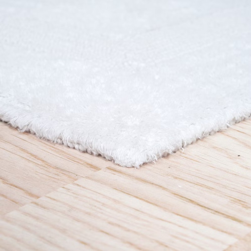 2pc Solid Bath Mat Set White - Yorkshire Home gallery