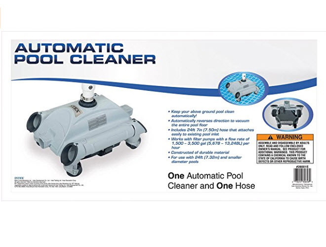 Intex Above Ground Swimming Pools Floor Automatic Vacuum Cleaner Maintenance gallery