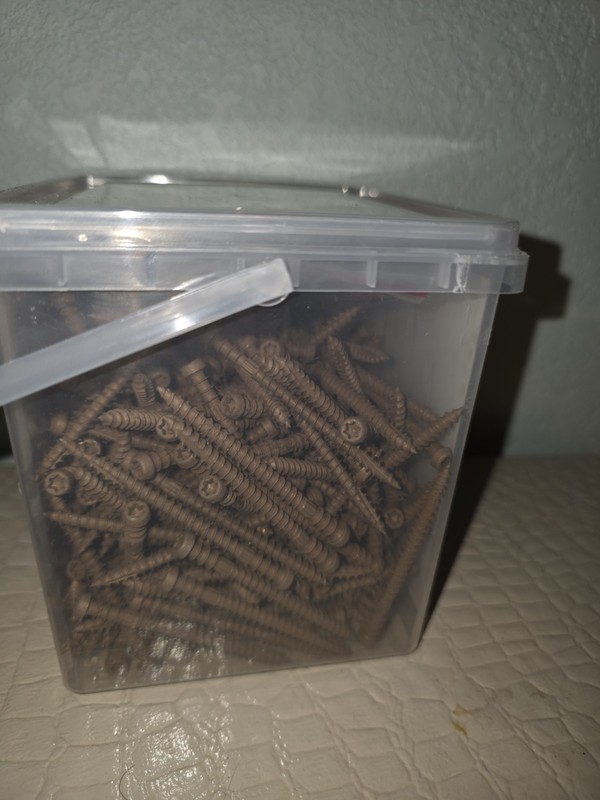 Toploc Composite Deck Screw for Teak Teck 100 Sq. Ft. (350 2-1/2 In. #8 Torx O gallery