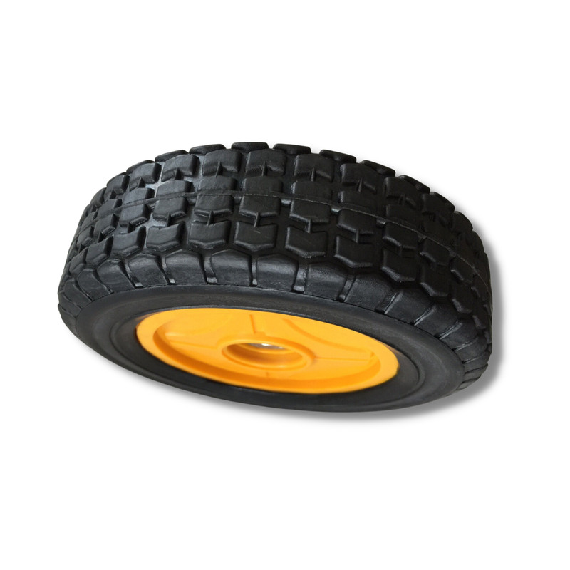 Mclane 8" Plastic Wheel w/double side bearing&tire Assy Rep. Part# 7058-8 gallery