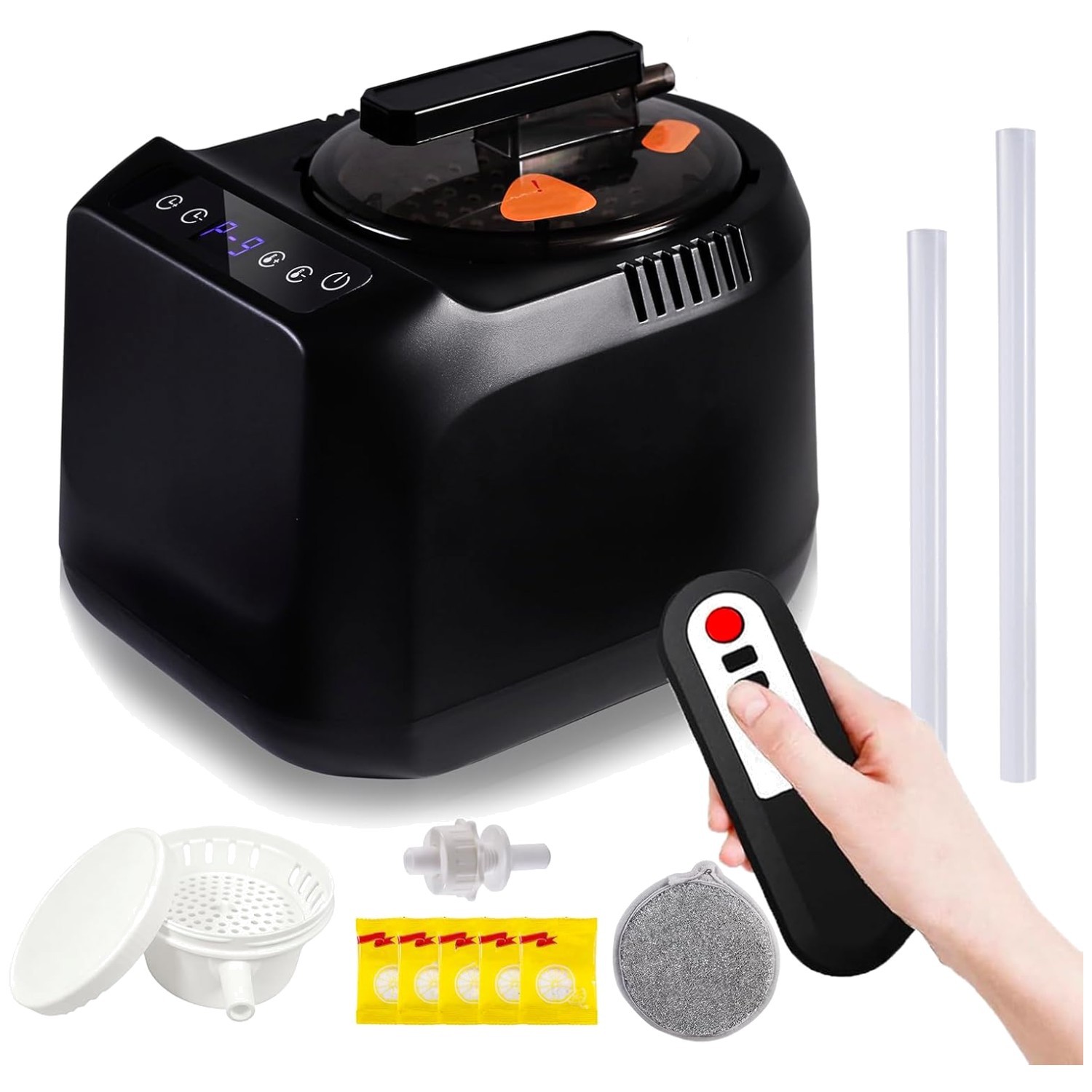 Upgraded Sauna Steamer Machine with 9 Levels, 120 MIN Timer gallery