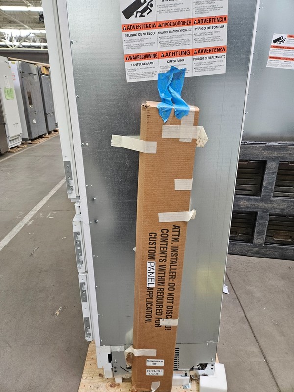 GE Monogram ZIP364IPVII 36" Panel Ready Built-In 4-Door Refrigerator NOB #149194 gallery