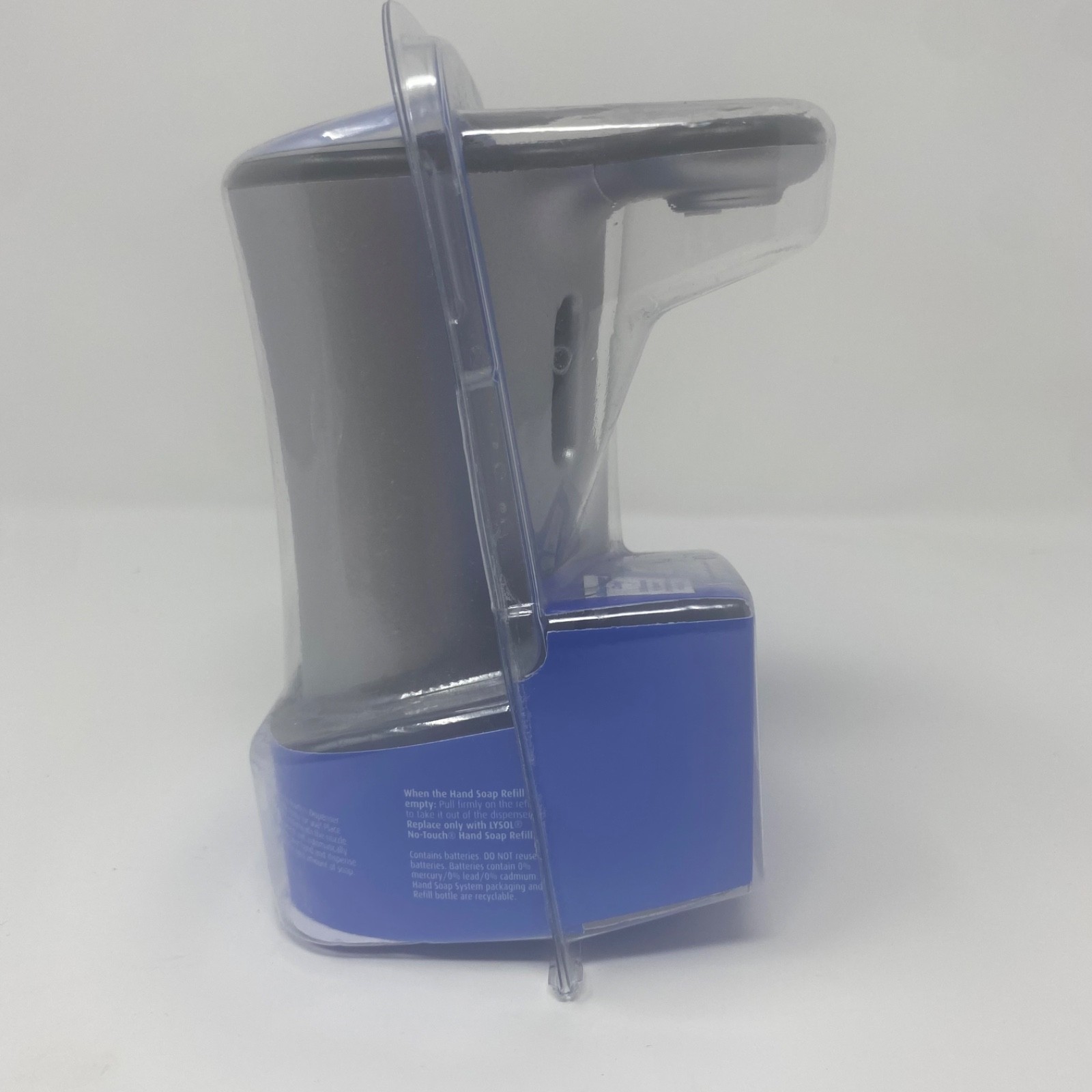 Lysol No-Touch Hand Soap Dispenser Only Silver New SEALED Discontinued Product gallery