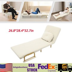 68x190cm Rust-proof Folding Sofa Bed Sofa Chair Bed Convertible Sofa Bed