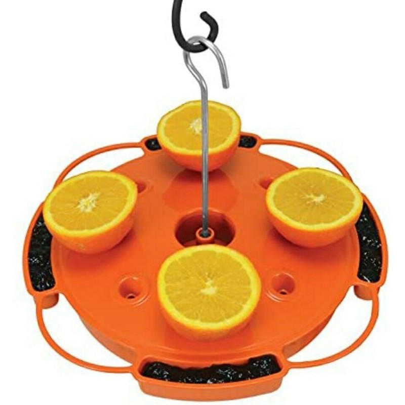ULTIMATE ORIOLE FEEDER SE905 FEED NECTAR, JELLY & ORANGE HALVES AT SAME TIME! gallery