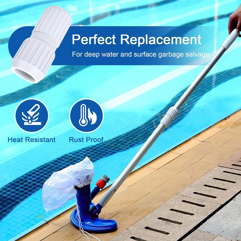 Pool Telescoping Pole Cam Lock Replacement 2pc, EZ for Telescopic gallery