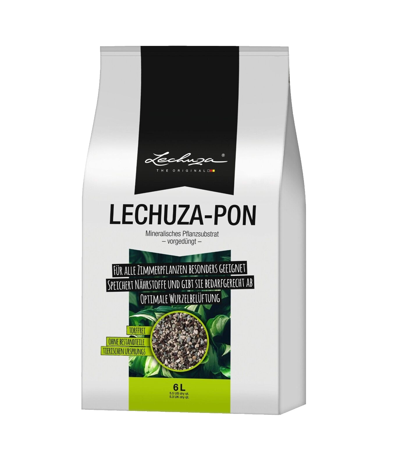 Lechuza Pon Planting Media Substrate Flowers Plants 6l Mineral Zeolite Lava gallery