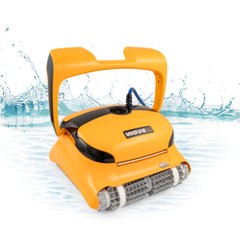 Dolphin Wave 60 Commercial Robotic Pool Cleaner W/ Caddy For Pools Up To 50 Feet
