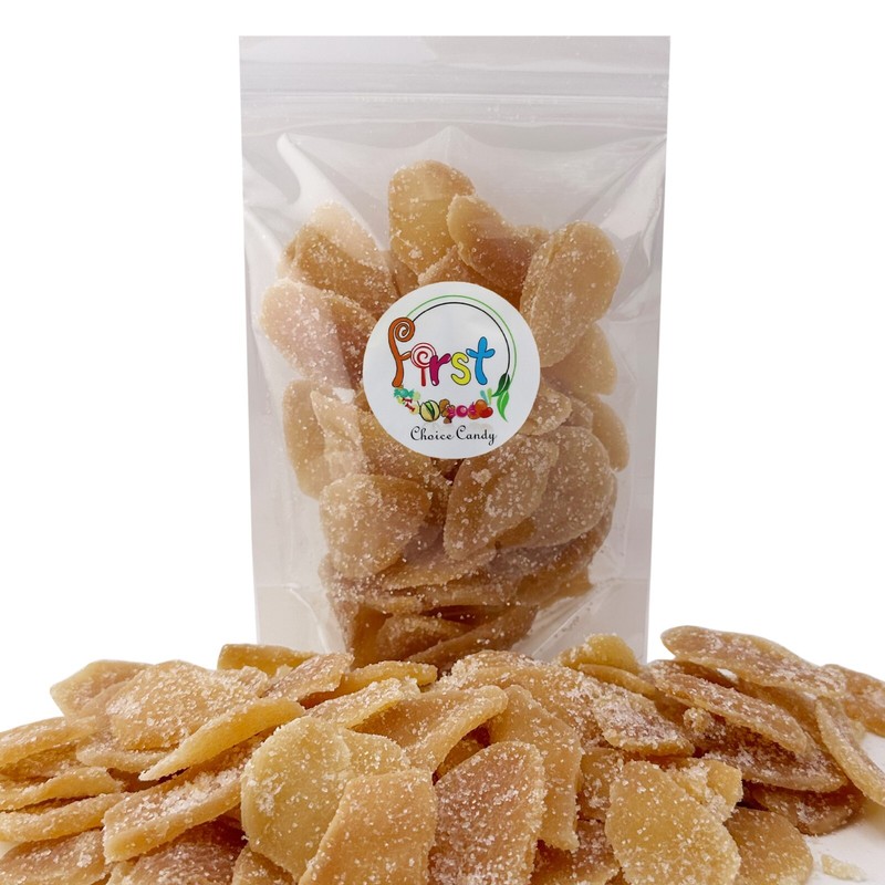 FirstChoiceCandy Dried Crystalized Ginger Slices, Sweet and Spicy Ginger gallery