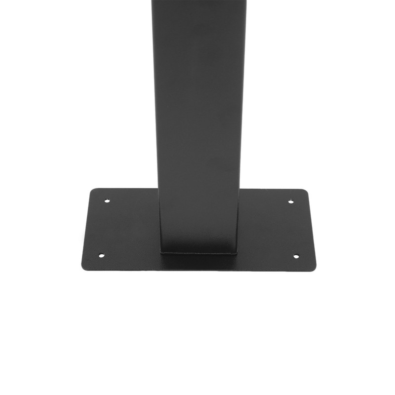Surface Mounting Post For Easy Install Mailbox Hard Floor Surfaces 27×6×12 In gallery