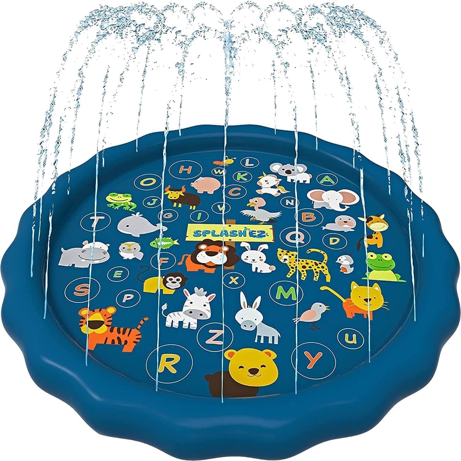 SplashEZ 3-in-1 Splash Pad, Sprinkler for Kids & Baby Pool for Learning – Toddle gallery