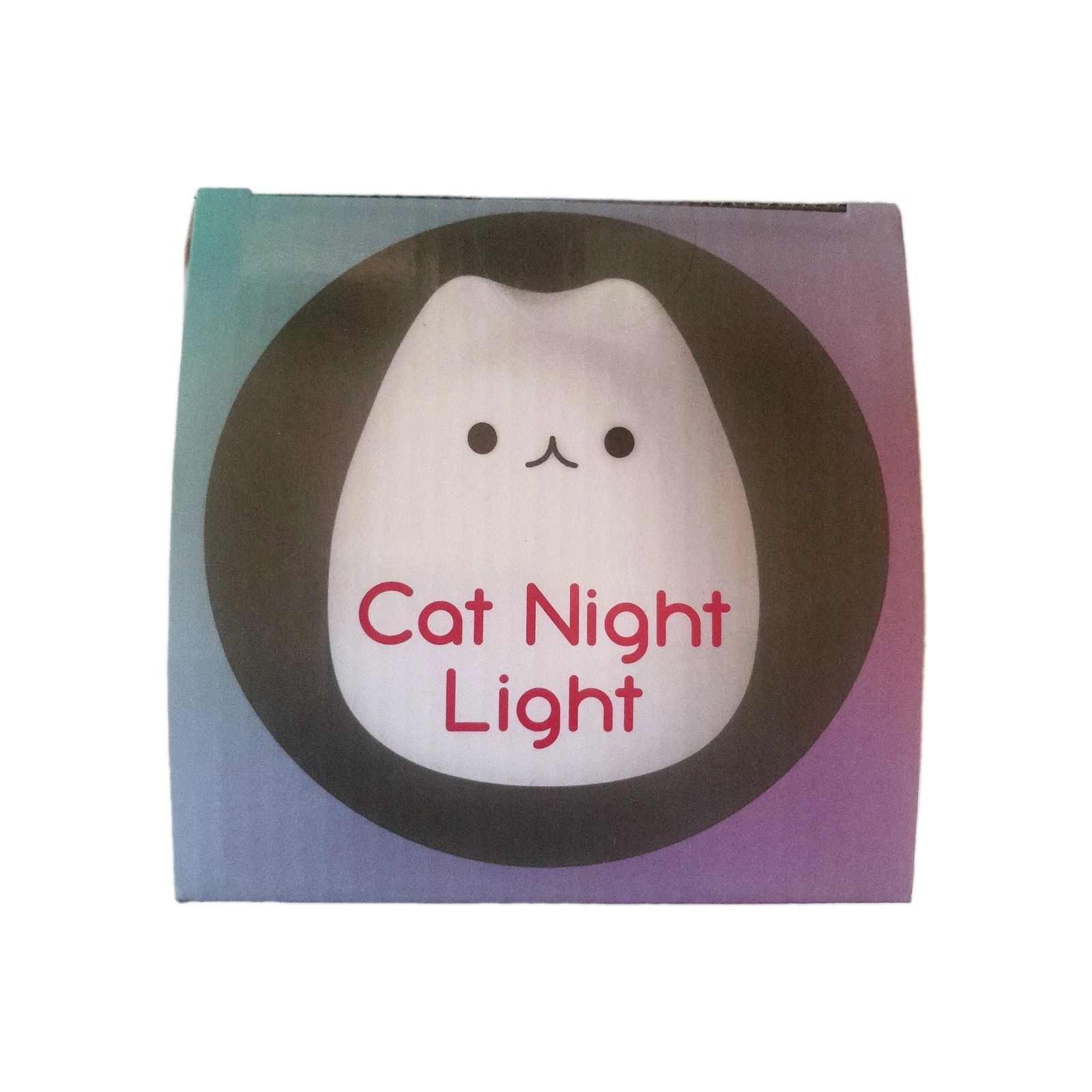Squishy Cat Color-Changing Table-top Night Light, Batteries Not Included gallery
