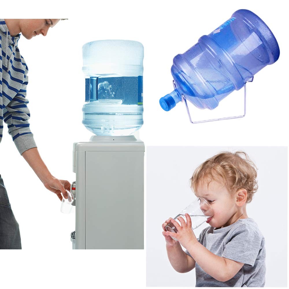 30 Pack Non Spill Caps,Reusable 55mm 3 and 5 Gallon Water Bottle Snap On Cap gallery