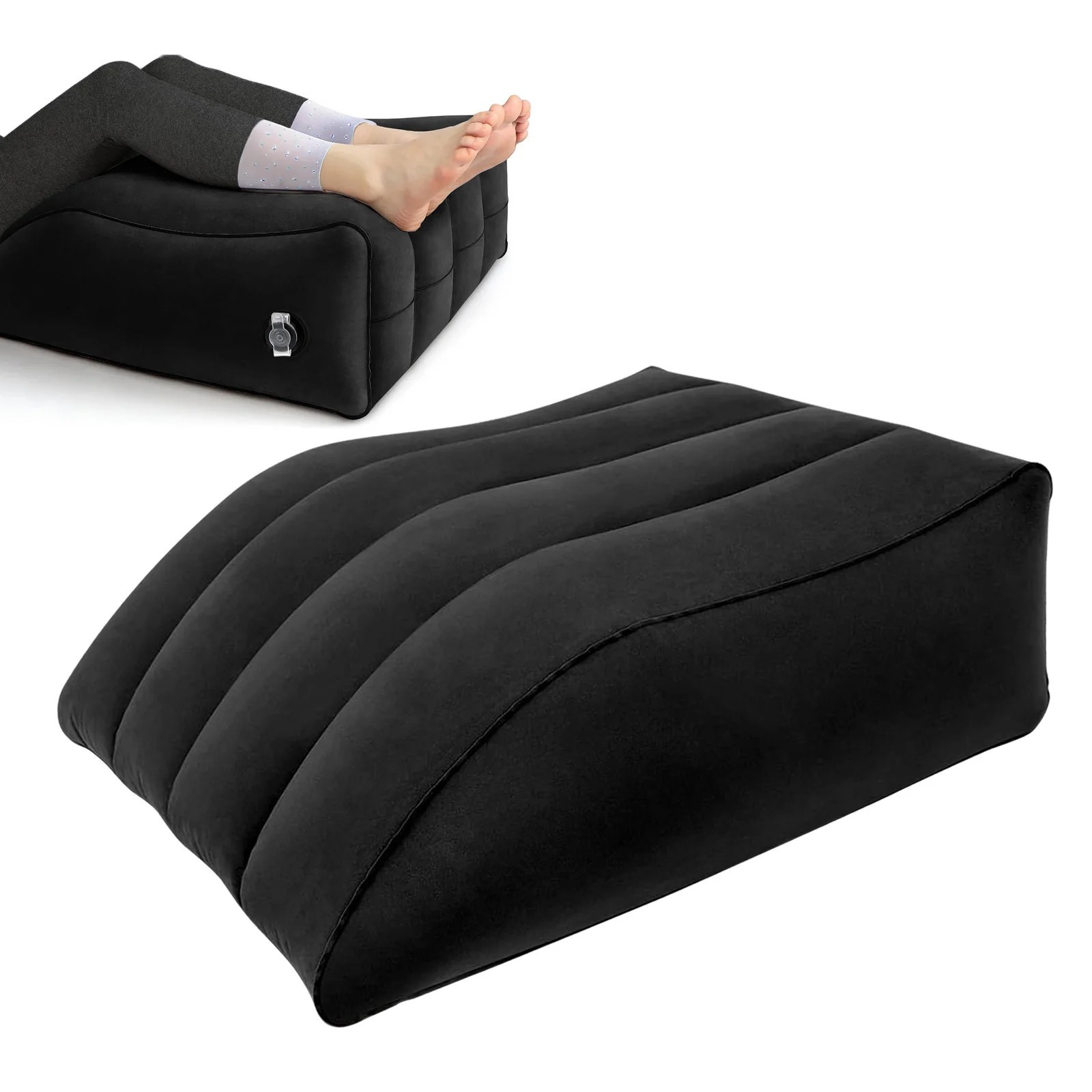 Inflatable Leg Elevation Pillow Wedge Cushion for Swelling Relief Improve Circul gallery
