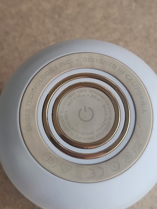 Ember Temperature Control Smart Mug White 10oz CM17 & charging Base - Works gallery