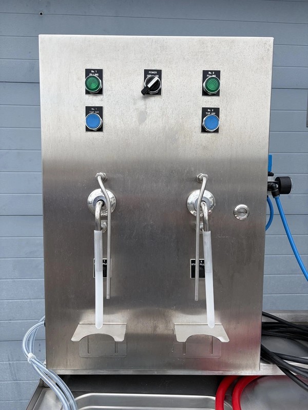 Cask MCF-100 Manual Canning System Beer Canning Line W/ Table gallery