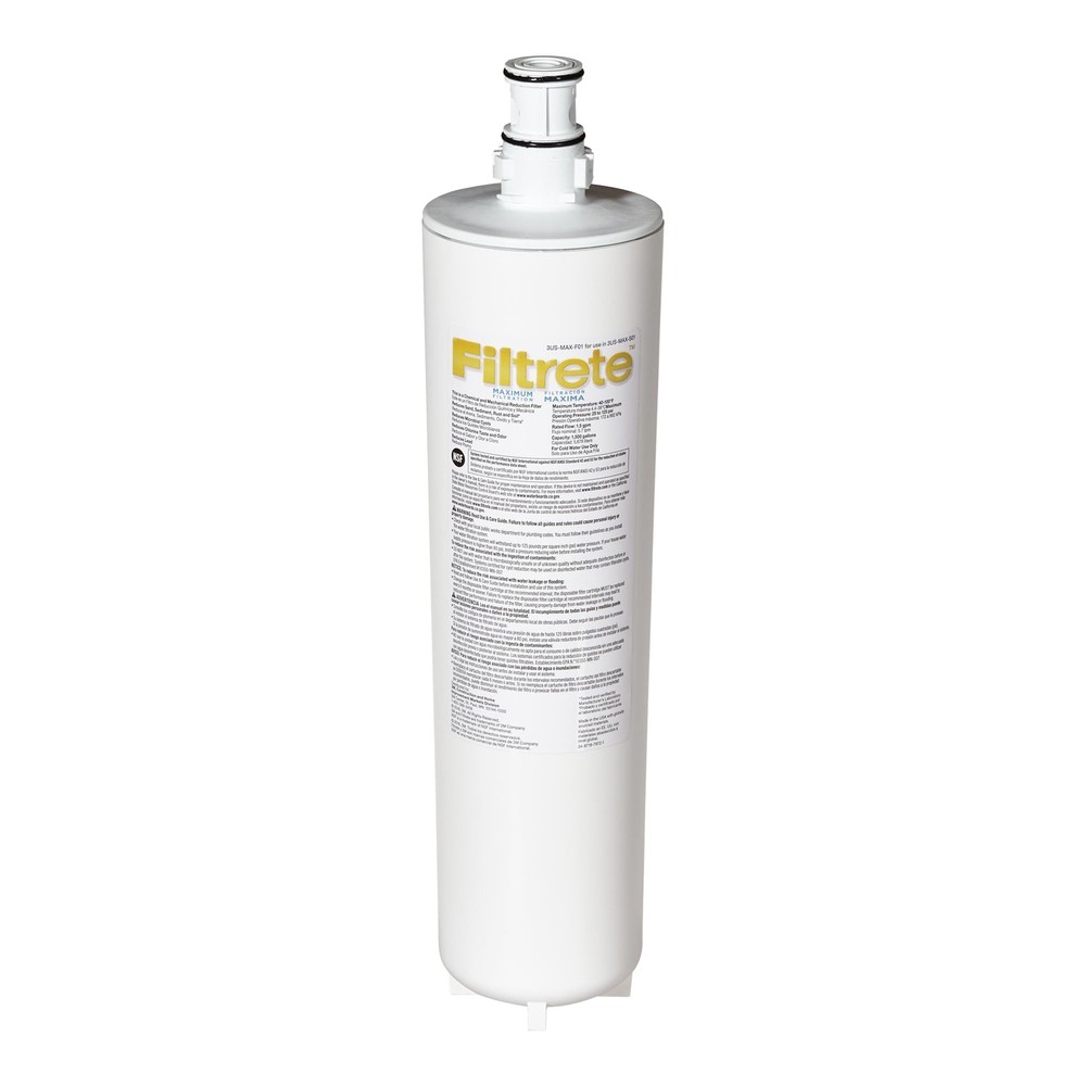 Maximum Under Sink Quick Change Water Filtration Filter 3US-MAX-F01, for use ...