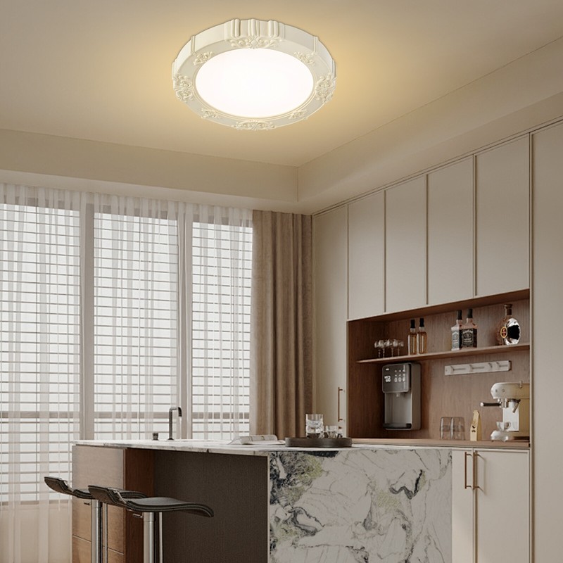 Modern Flush Mount Ceiling Light Acrylic LED Dimmable Chandelier Lamp Fixture gallery