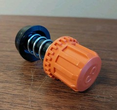BLACK+DECKER LST140 40V String Trimmer – Replacment Handle Lock Button Assembly