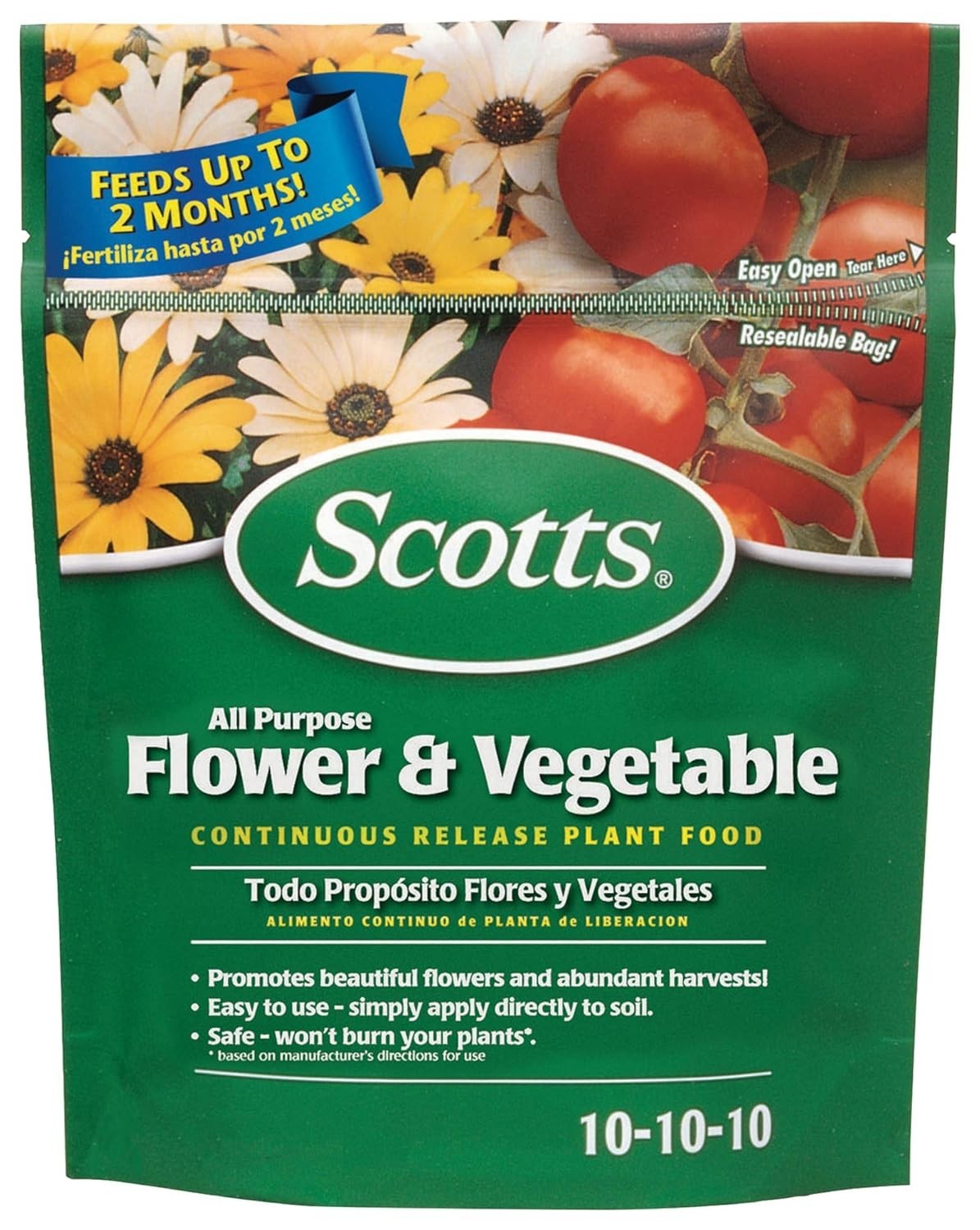 Scotts All Purpose Flower & Vegetable Outdoor Plant Food, 3 lb. Continuous gallery