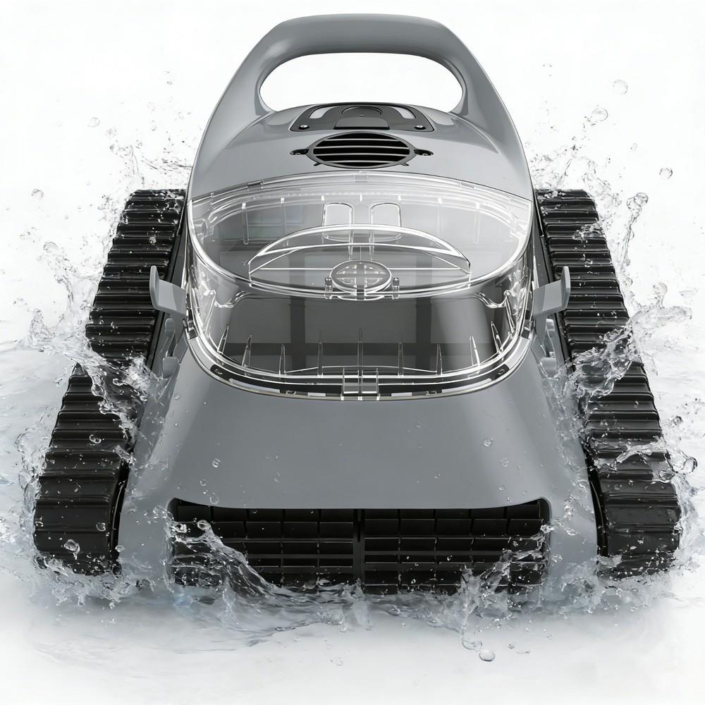 2026 Pool Cleaner Automatic Pool Vacuum 3 Cleaning Modes Wall Climbing Scrubbing