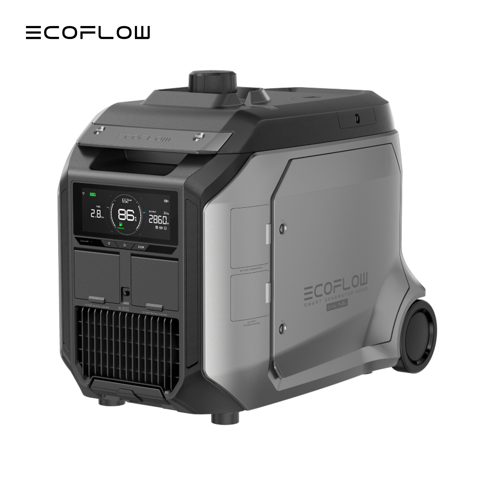 EcoFlow 3200W DC Fast Charging Dual Fuel Smart Generator for Home Power Backup gallery