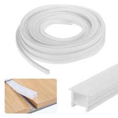 16.5ft/5m LED Diffuser Channel, 12x12mm Silicone LED Channel System
