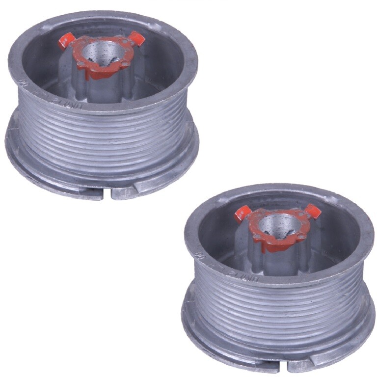 Garage Cable Drum 32' Door Max Standard Lift 8″ Diameter 1000lbs Rated Pair gallery