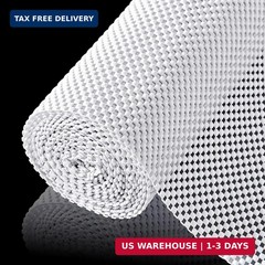 Shelf Liner for Kitchen Cabinet, Drawer Liners Non Slip Non Adhesive Thick Mat,