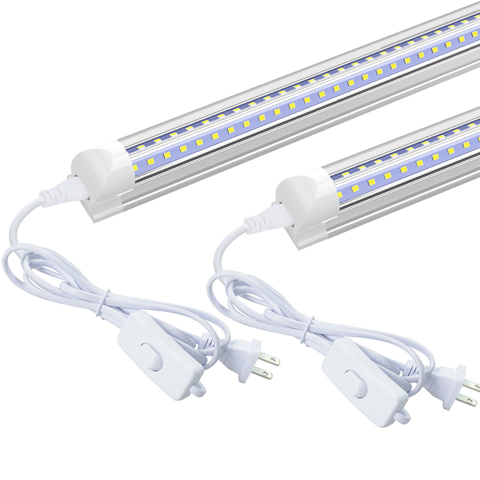 2ft 3ft 4ft 5ft 6ft 8ft LED Tube Light Bulbs T8 6500K LED Shop Light Fixture gallery