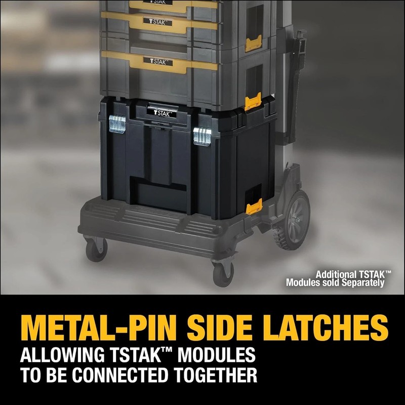 DEWALT TSTAK Tool Box, Extra Large Design, Removable Tray for Easy Access to Too gallery