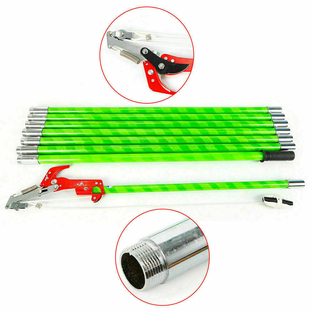 Tree Pruner Pole Saw 26 FT Detached Trimmer Saw Telescopic Branch Pruning New gallery
