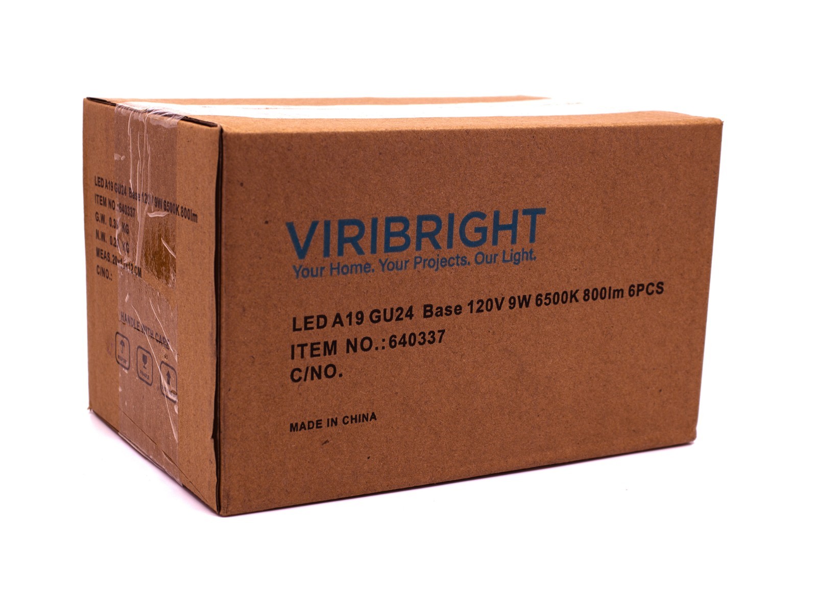 GU24 LED Bulbs 6-Pack 9W 800LM 6500K Daylight 120V - Open Box - FREE Shipping gallery