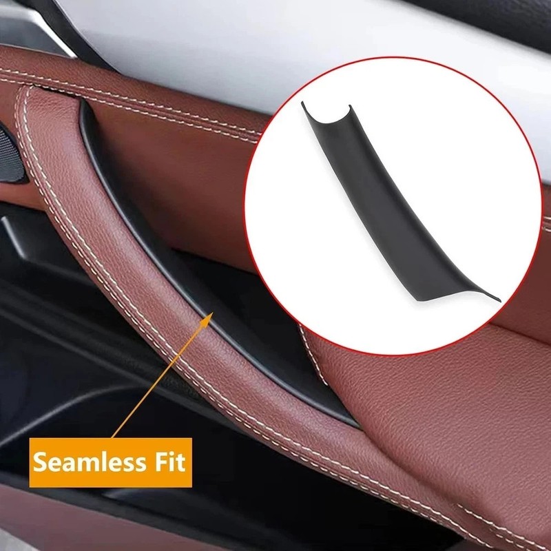 Door Pull Handle Covers Compatible with BMW X5 Series F15/F85 2014-2018, BMW X6 gallery