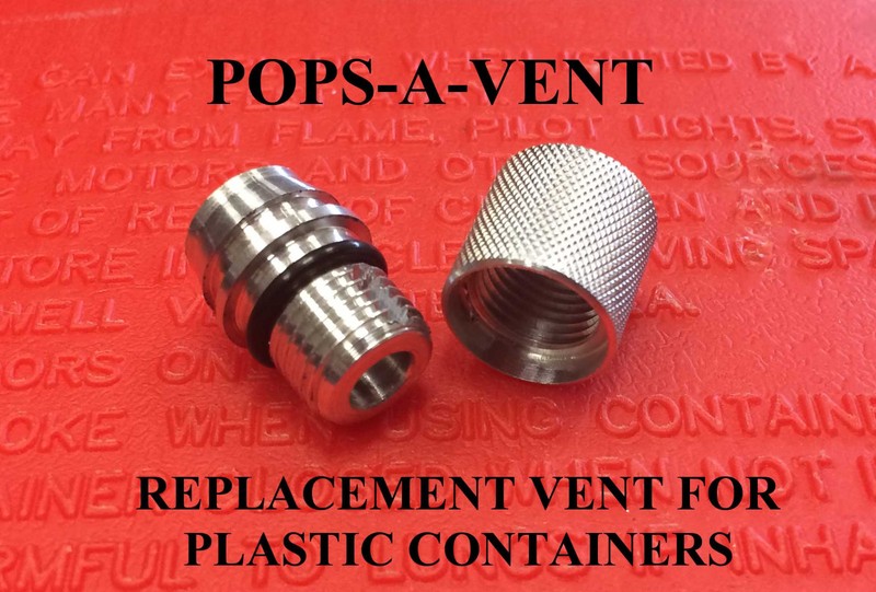 Pops-A-Vent Replacement Gas Can Vent Cap Fits all Plastic Containers Fast Pour! gallery
