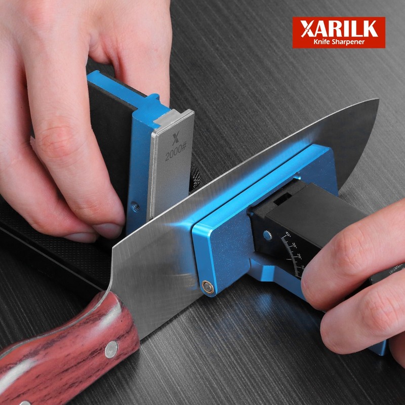 Upgraded Rolling Knife Sharpener Kit – Adjustable 10 – 40°, Compact & Portable gallery