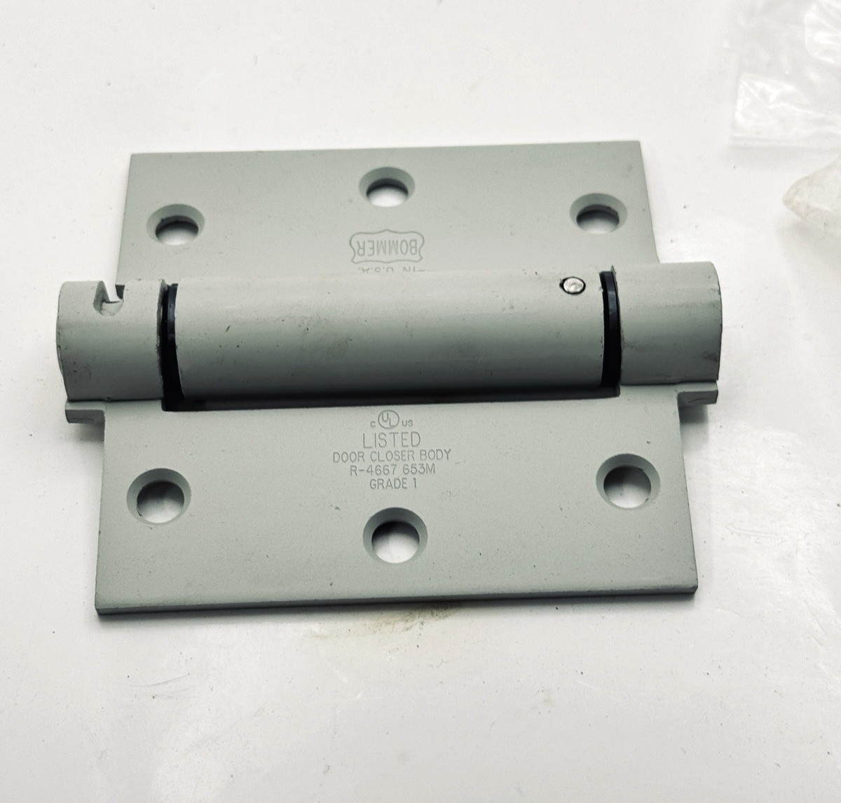 BOMMER LB4310C-350S-600 Gray Spring Hinges Door Closer 3-1/2" x 3-1/2" gallery