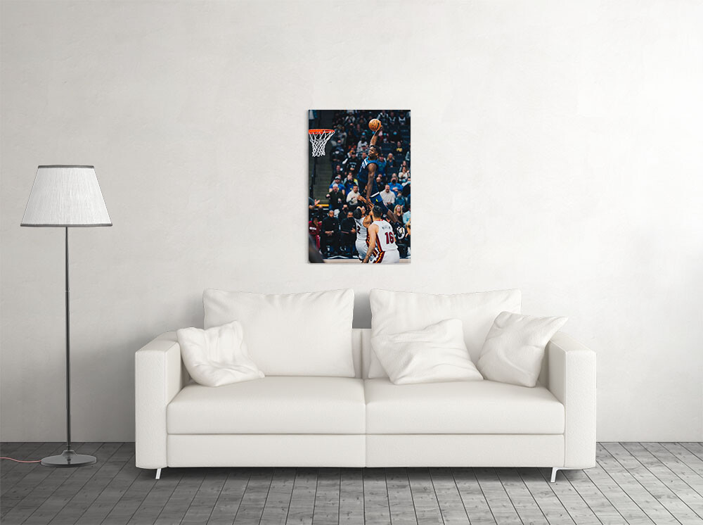 Athlete Anthony Edwards Minnesota Timberwolves Team Wall Art - POSTER 20"x30" gallery